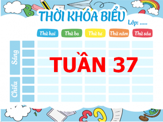 THỜI KHOÁ BIỂU CÁC HỆ TUẦN 37 NĂM 2021